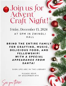 Advent Craft Night: 